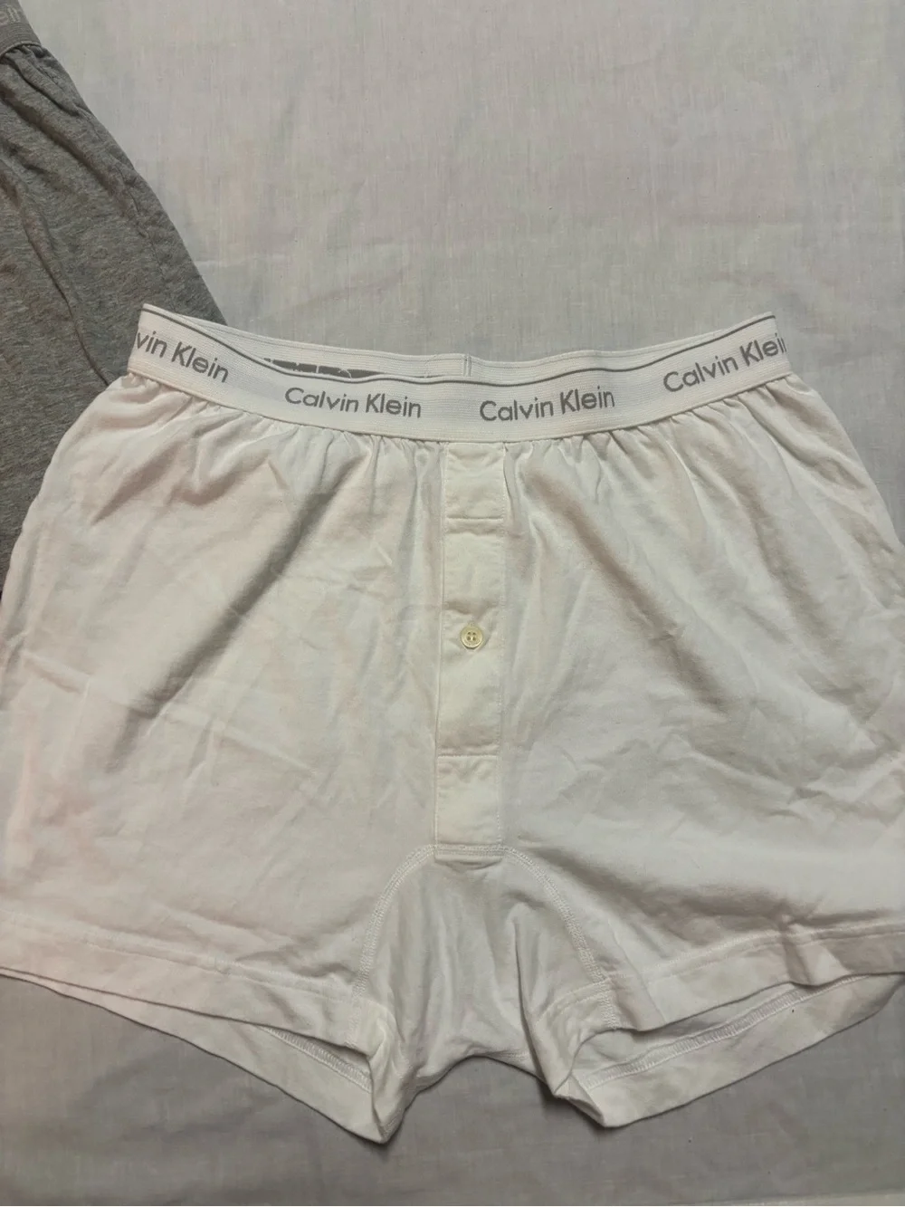Calvin Klein Men’s Boxer Briefs - Gray & White